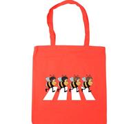 Hippowarehouse Bees on the Boulevard for Music and Bumble Bee Lover Tote Shopping Gym Beach Bag 42cm x38cm, 10 litres