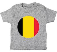 Hippowarehouse Belgium Flag Baby Unisex t-Shirt Short Sleeve