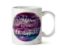 Hippowarehouse Believe in Yourself Printed Mug Cup Ceramic 10oz