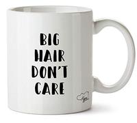 Hippowarehouse Big Hair Don't Care Printed Mug Cup Ceramic 10oz