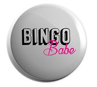 Hippowarehouse Bingo Babe Badge Various Sizes 38mm 50mm 75mm