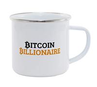 Hippowarehouse Bitcoin Billionaire Printed Mug Various Colour Options Ceramic Cup Kitchenware 11oz