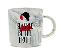 Hippowarehouse Blessed Be The Fruit Printed Mug Various Colour Options Ceramic Cup Kitchenware 11oz