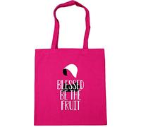 Hippowarehouse Blessed Be The Fruit Tote Shopping Gym Beach Bag 42cm x38cm, 10 litres