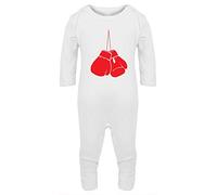 Hippowarehouse Boxing gloves Baby Romper all in one piece unisex