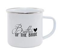 Hippowarehouse Brother of The Bride Printed Mug Various Colour Options Ceramic Cup Kitchenware 11oz