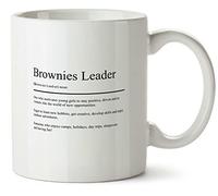 Hippowarehouse Brownies Leader Dictionary Printed Mug Various Colour Options Ceramic Cup Kitchenware 10oz