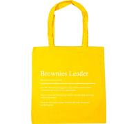 Hippowarehouse Brownies leader dictionary Tote Shopping Gym Beach Bag 42cm x38cm, 10 litres