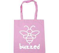 Hippowarehouse Buzzed Tote Shopping Gym Beach Bag 42cm x38cm, 10 litres
