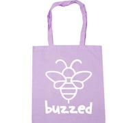 Hippowarehouse Buzzed Tote Shopping Gym Beach Bag 42cm x38cm, 10 litres