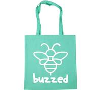 Hippowarehouse Buzzed Tote Shopping Gym Beach Bag 42cm x38cm, 10 litres