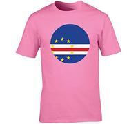 Hippowarehouse Cabo Verde Flag Unisex Short Sleeve t-Shirt (Specific Size Guide in Description)