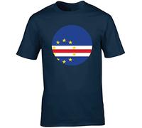 Hippowarehouse Cabo Verde Flag Unisex Short Sleeve t-Shirt (Specific Size Guide in Description)
