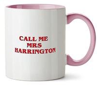 Hippowarehouse Call me Mrs Harrington Steve Hawkins Printed Mug Various Colour Options Ceramic Cup Kitchenware 11oz