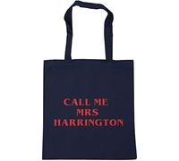 Hippowarehouse Call me Mrs Harrington steve hawkins Tote Shopping Gym Beach Bag 42cm x38cm, 10 litres