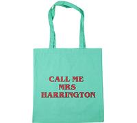 Hippowarehouse Call me Mrs Harrington steve hawkins Tote Shopping Gym Beach Bag 42cm x38cm, 10 litres