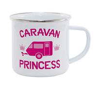 Hippowarehouse Caravan Princess Printed Mug Various Colour Options Ceramic Cup Kitchenware 11oz