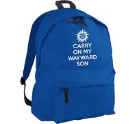 HippoWarehouse Carry On My Wayward Son Backpack ruck Sack Dimensions: 31 x 42 x 21 cm Capacity: 18 litres