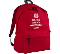 HippoWarehouse Carry On My Wayward Son Backpack ruck Sack Dimensions: 31 x 42 x 21 cm Capacity: 18 litres