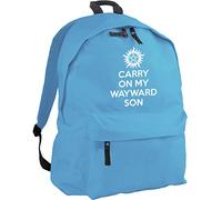 HippoWarehouse Carry On My Wayward Son Backpack ruck Sack Dimensions: 31 x 42 x 21 cm Capacity: 18 litres
