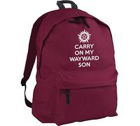 HippoWarehouse Carry On My Wayward Son Backpack ruck Sack Dimensions: 31 x 42 x 21 cm Capacity: 18 litres