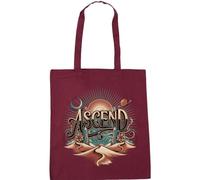 Hippowarehouse Celestial Desert Graphic Crystal Geometry Fantasy Art Vintage Style Tote Shopping Gym Beach Bag 42cm x38cm, 10 litres