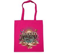 Hippowarehouse Celestial Desert Graphic Crystal Geometry Fantasy Art Vintage Style Tote Shopping Gym Beach Bag 42cm x38cm, 10 litres