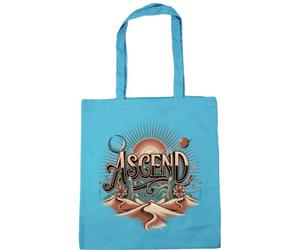 Hippowarehouse Celestial Desert Graphic Crystal Geometry Fantasy Art Vintage Style Tote Shopping Gym Beach Bag 42cm x38cm, 10 litres