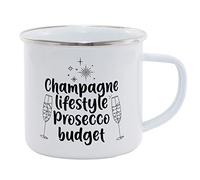 Hippowarehouse Champagne Lifestyle Prosecco Budget Printed Mug Various Colour Options Ceramic Cup Kitchenware 11oz