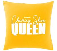 Hippowarehouse Charity Shop Queen Printed bedroom accessory cushion cover case 41x41cm