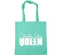 Hippowarehouse Charity Shop Queen Tote Shopping Gym Beach Bag 42cm x38cm, 10 litres