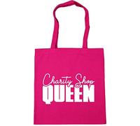 Hippowarehouse Charity Shop Queen Tote Shopping Gym Beach Bag 42cm x38cm, 10 litres