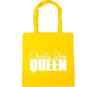 Hippowarehouse Charity Shop Queen Tote Shopping Gym Beach Bag 42cm x38cm, 10 litres