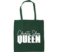 Hippowarehouse Charity Shop Queen Tote Shopping Gym Beach Bag 42cm x38cm, 10 litres