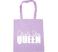 Hippowarehouse Charity Shop Queen Tote Shopping Gym Beach Bag 42cm x38cm, 10 litres