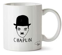 Hippowarehouse Charlie Chaplin Portrait Printed Mug Cup Ceramic 10oz