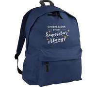 Hippowarehouse Cheerleader by day, superstar always backpack ruck sack Dimensions: 31 x 42 x 21 cm Capacity: 18 litres