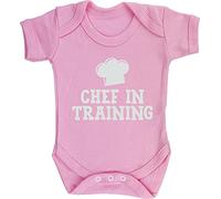 Hippowarehouse Chef In Training baby vest bodysuit (short sleeve) boys girls