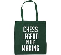 Hippowarehouse Chess legend in the making Tote Shopping Gym Beach Bag 42cm x38cm, 10 litres