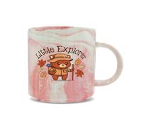 Hippowarehouse Childrens Family Camping Trip Little Explorer Bear Printed Mug Various Colour Options Ceramic Cup Kitchenware 11oz