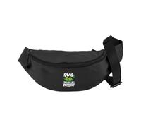 Hippowarehouse Childrens Mental Health Day Peas Believe in Yourself Waist Pack Bum Bag Festival Accessory 38x14x8cm 2.5 litres