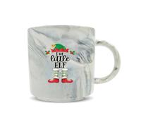 Hippowarehouse Christmas The Little elf Printed Mug Various Colour Options Ceramic Cup Kitchenware 11oz