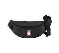 Hippowarehouse Christmas Vintage Santa Don't Stop Believin' Waist Pack Bum Bag Festival Accessory 38x14x8cm 2.5 litres