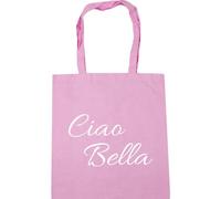 Hippowarehouse ciao bella Tote Shopping Gym Beach Bag 42cm x38cm, 10 litres