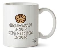 Hippowarehouse Cinnamon Rolls not Gender Rolls Printed Mug Cup Ceramic 10oz