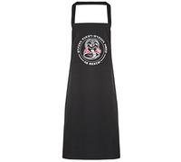Hippowarehouse Cobra kai snake strike first strike hard no mercy Apron kitchen cooking painting DIY onesize adult