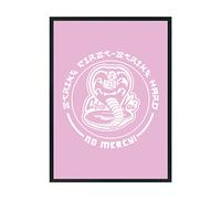 Hippowarehouse COBRA KAI STRIKE FIRST - STRIKE HARD Printed Poster A1 Wall Art Design Classroom Room Gym Office Décor
