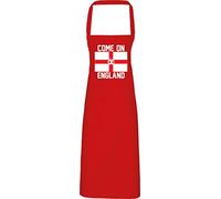 Hippowarehouse Come on england football flag Apron kitchen cooking painting DIY onesize adult