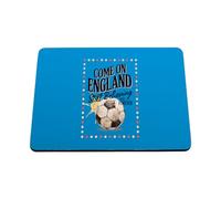 Hippowarehouse Come On England: Still Believing Since Forever printed mouse mat pad accessory black rubber base 240mm x 190mm x 60mm