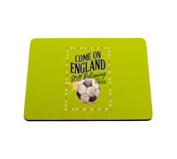 Hippowarehouse Come On England: Still Believing Since Forever printed mouse mat pad accessory black rubber base 240mm x 190mm x 60mm